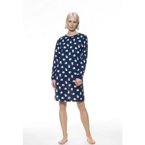 Mey Nachthemd SCRIBBLED DOTS met all-over stippenprint