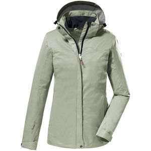 Killtec Outdoorjack KOS 133 WMN JCKT Water- en winddichte damesjack met afneembare capuchon, PFAS-vrij
