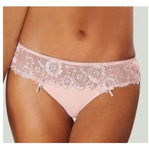 Lascana String Wanda Dessous met borduurkant in gebloemde look