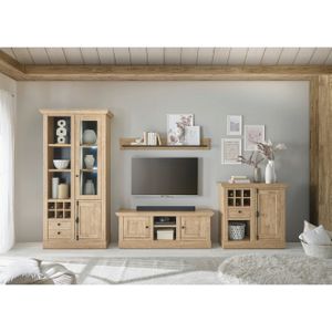 Wandkast - Eiken - Houtmateriaal - Gecoat met Melaminehars