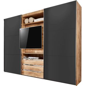 Wimex Zweefdeurkast Magic by fresh to go mooie extra: met draaibaar tv-element, midden met laden