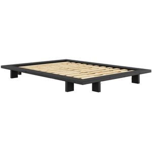 Karup Bedframe JAPAN BED Futonbed van FSC-gecertificeerd massief hout Massief houten bed met lattenbodem, massief grenen, bed zonder hoofdeinde