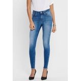 Only Ankle jeans ONLBLUSH LIFE met open zomen