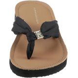 Tommy Hilfiger Teenslippers TH ELEVATED BEACH SANDAL , zomerschoen, comfortabele schoen, flats, slippers met th-sieraandeel