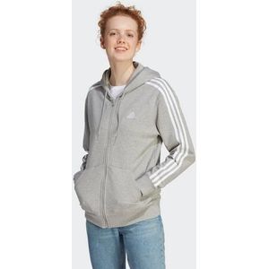 adidas Sportswear Capuchonsweatvest ESSENTIALS 3STRIPES FRENCH TERRY REGULAR CAPUCHONJACK (1-delig)