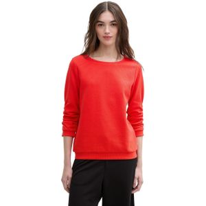 Tom Tailor Denim Sweatshirt met heel bijzonder oppervlak van het materiaal