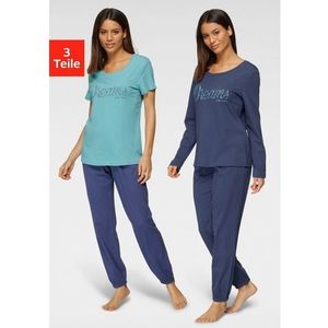 Vivance Dreams Pyjama met front-opschrift (set, 3-delig)