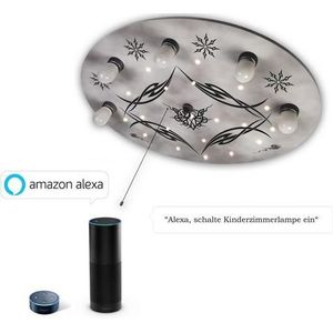 niermann Plafondlamp Gothic Plafondlamp Gothic 'Amazon Alexa compatibel' (1 stuk)