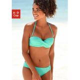 s.Oliver RED LABEL Beachwear Beugelbikini in bandeaumodel met ruches