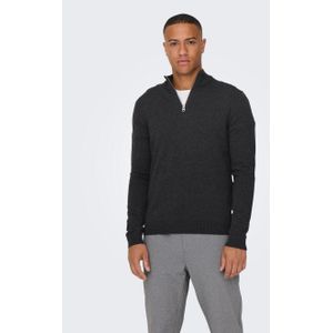 ONLY & SONS Gebreide trui ONSALEX REG 12 HALF ZIP KNIT