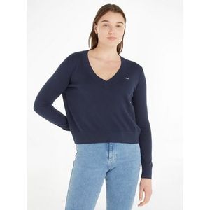 TOMMY JEANS Trui met V-hals TJW ESSENTIAL VNECK SWEATER