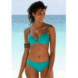 s.Oliver RED LABEL Beachwear Bikinitop met beugels Spain met aangerimpeld midden
