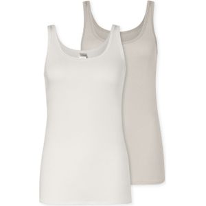 Schiesser Hemd Modal Essentials met smalle bandjes (Set van 2)