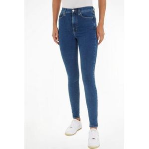 TOMMY JEANS Skinny fit Jeans SYLVIA HR SSKN CG4 met logo badge en label vlaggen