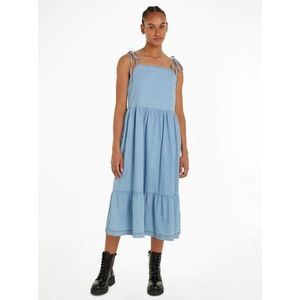 Tommy Jeans Curve Blousejurk TJW CHAMBRAY DRESS EXT