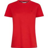 Calvin Klein shirt met ronde hals »SMALL LOGO EMBROIDERED TEE C-NK«