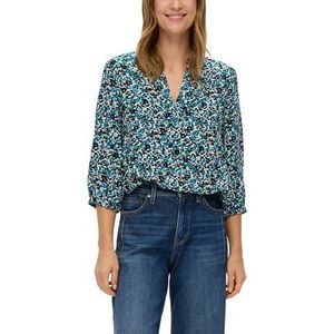 s.Oliver Gedessineerde blouse met print all-over