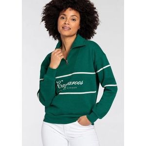 KangaROOS Sweatshirt Met opstaande schipperskraag en logoprint - NIEUWE COLLECTIE