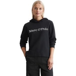 Marc O'Polo Hoodie op de borst is een kleurgecoördineerde logo-borduring