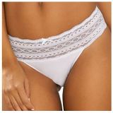 Petite fleur High-waist-slip met modieuze kanten band (Set van 2)