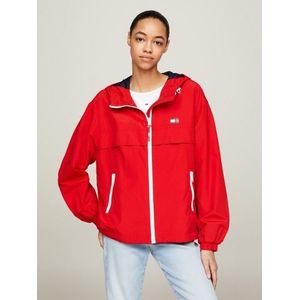 TOMMY JEANS Windbreaker TJW CHICAGO WINDBREAKER EXT met contrastkleurige ritssluitingen