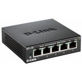 D-Link neon-rood/neon-blauw »DES-105 5-Port Layer2 Fast Ethernet Switch«
