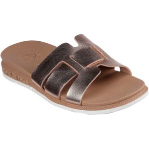Skechers - Desert KISS - Sandaal - Goud - Veganistisch Lederen Band