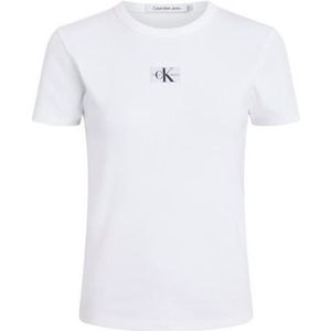Calvin Klein Jeans Plus T-shirt PLUS WOVEN LABEL RIB REGULAR TEE