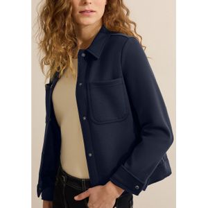 Cecil Sweatvest met knoopsluiting en hemdkraag