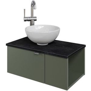 Saphir Wastafelonderkast Serie 6915 Waschschale mit Unterschrank für Gästebad, Gäste WC (3-delig)