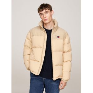 TOMMY JEANS Gewatteerde jas TJM CORD MIX ALASKA PUFFER met cord-inzetten op borst en schouders