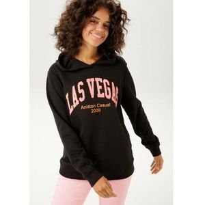 Aniston CASUAL Sweatshirt met geborduurd "las vegas" detail - nieuwe collectie