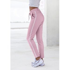 Lascana Jogpants met sportieve zijstrepen, loungewear