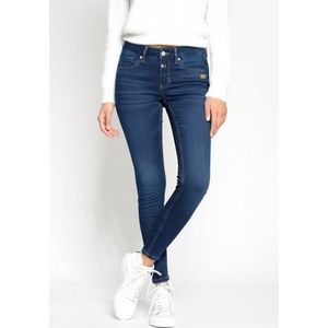 GANG Skinny fit jeans 94LAYLA met used-effecten