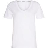 Calvin Klein shirt met ronde hals »MONOGRAM STUD GEL V-NECK TEE«