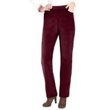 Classic Basics Corduroy broek met een vaste kraag aan de voorkant voor een platte buik