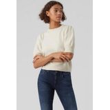 Vero Moda Trui met korte mouwen VMDOFFY 2/4 O-NECK PULLOVER GA NOOS