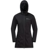 Jack Wolfskin WINDHAIN COAT W Dames Outdoorjas