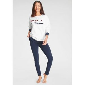 Fila Loungepak met pailletten-logo-motief (set, 2-delig, 1 stuk)