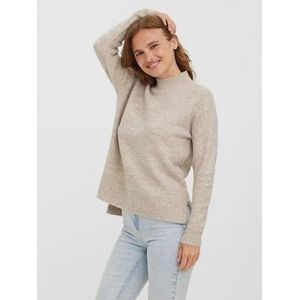 Vero Moda Trui met staande kraag VMLEFILE OVERSIZE BOXY BLOUSE GA NOOS