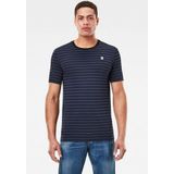 G-Star Raw shirt met ronde hals »Korpaz stripe gr slim r t«