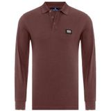 Auden Cavill poloshirt met lange mouwen