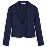 Sandwich korte blazer van stretch