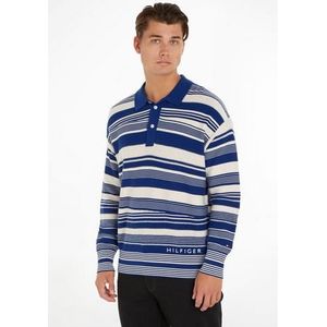 Tommy Hilfiger Trui met polokraag CRAFTED STRIPE LS POLO
