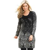 Lang shirt in losjes vallend model