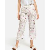 Gerry Weber korte vrijetijdsbroek »Hose mit Blumenmuster Easy Fit«