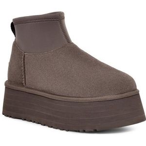 UGG Plateaulaarsjes CLASSIC MINI DIPPER Instaplaarzen, winterlaarzen, snowboots met plateausool