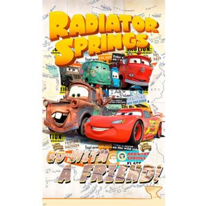 Komar Vliesbehang Digitale print vlies - Cars Take The Open Road - Afmeting 120 x 200 cm (1 stuk)