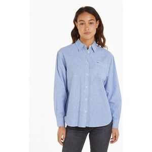 TOMMY JEANS Overhemdblouse TJW BOXY STRIPE LINEN SHIRT