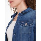 TOMMY Jeansjack VIVIANNE SLIM TRUCKER NNMBS met tommy jeans-logoknopen & merklabel